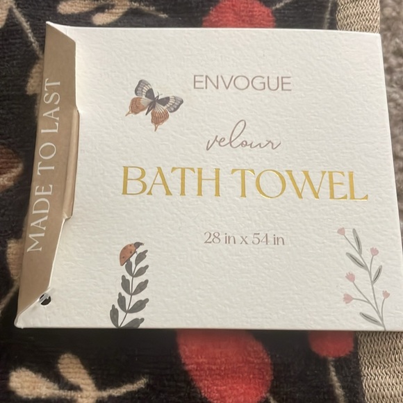 🌙 printed bath towel 🍄‍🟫 - Picture 2 of 8